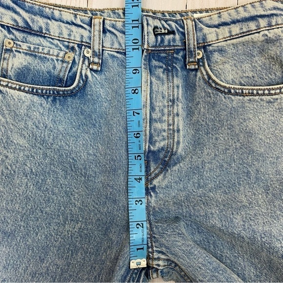 Rag & Bone Maya High Rise Ankle Slim Jean MISSING Button Size 25 - Picture 12 of 16